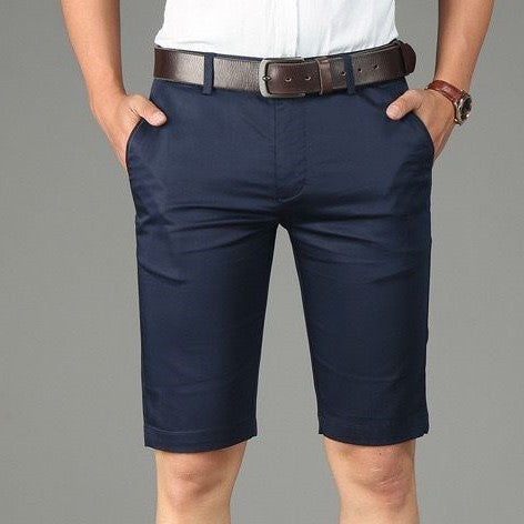 Short Dark Blue Homme Stretch