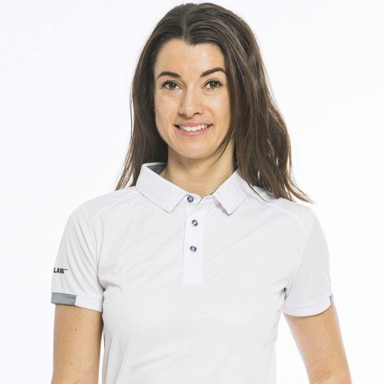 Polo Shiny White