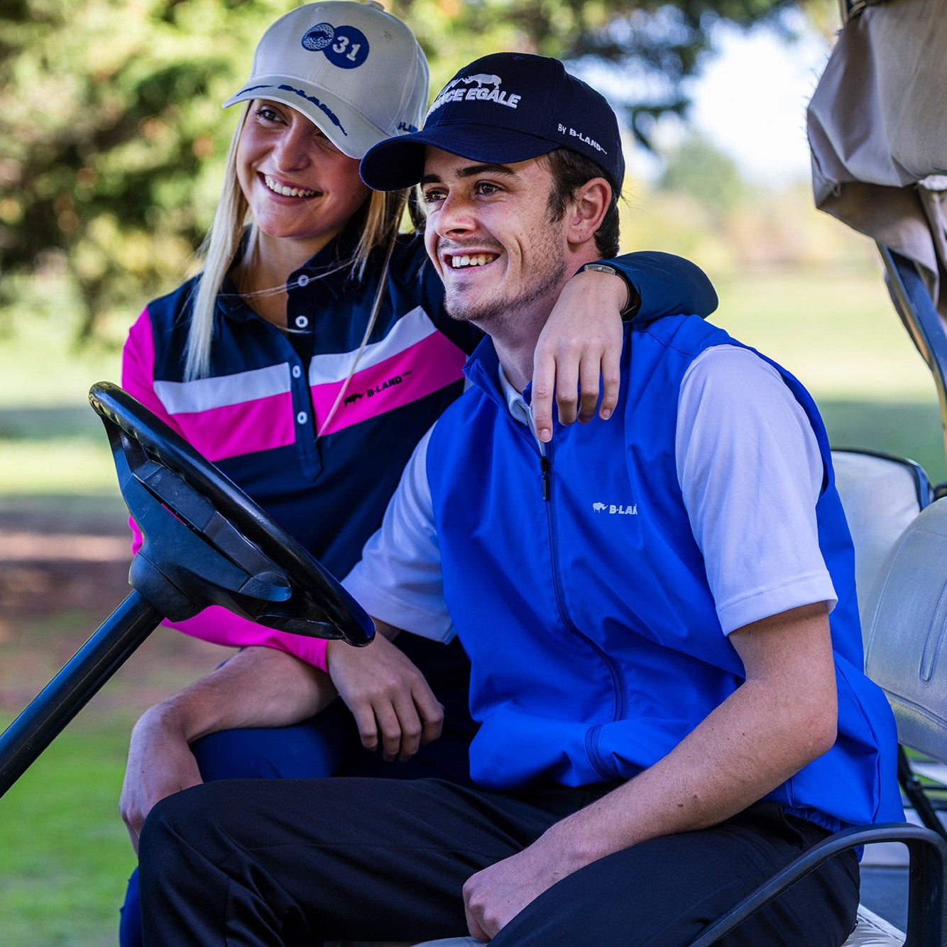 Blouson déperlant bleu