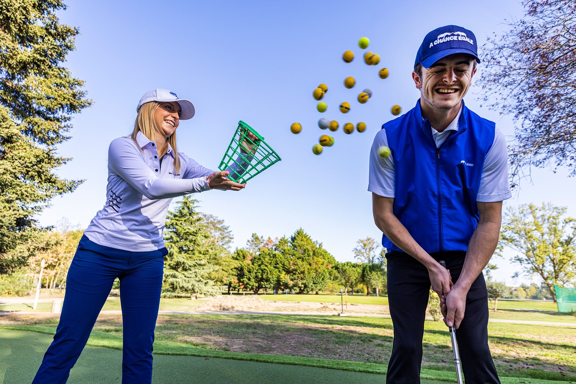 Blouson déperlant bleu
