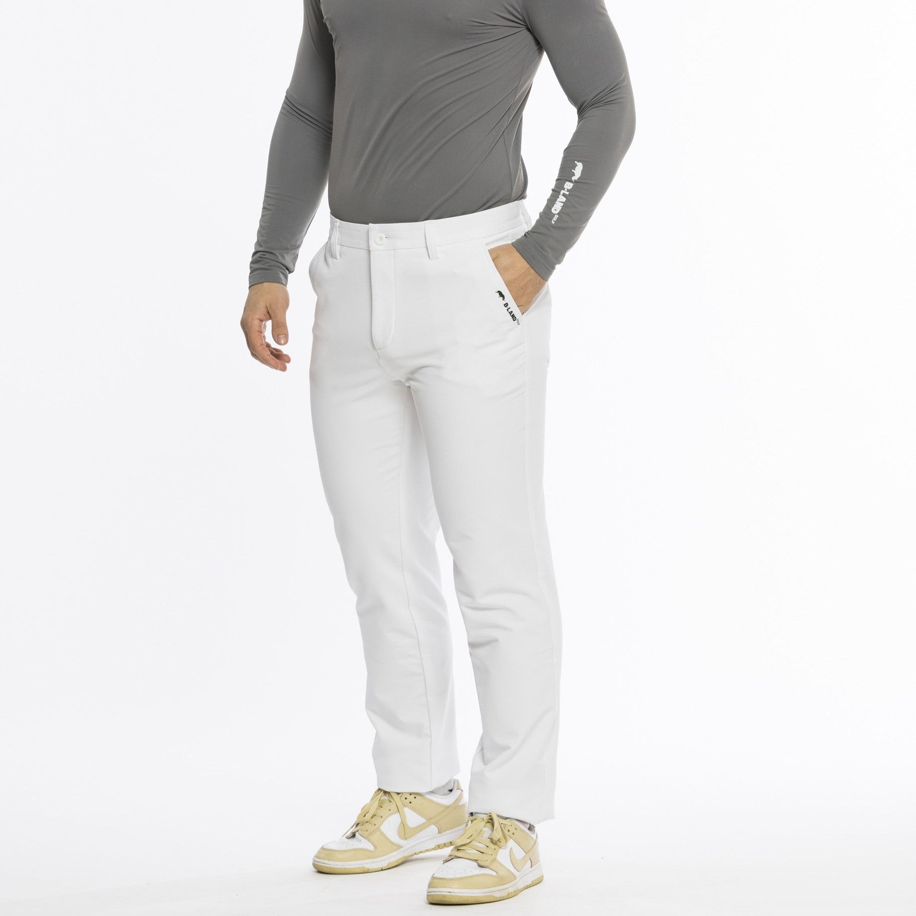 Pantalon Blanc White Polar