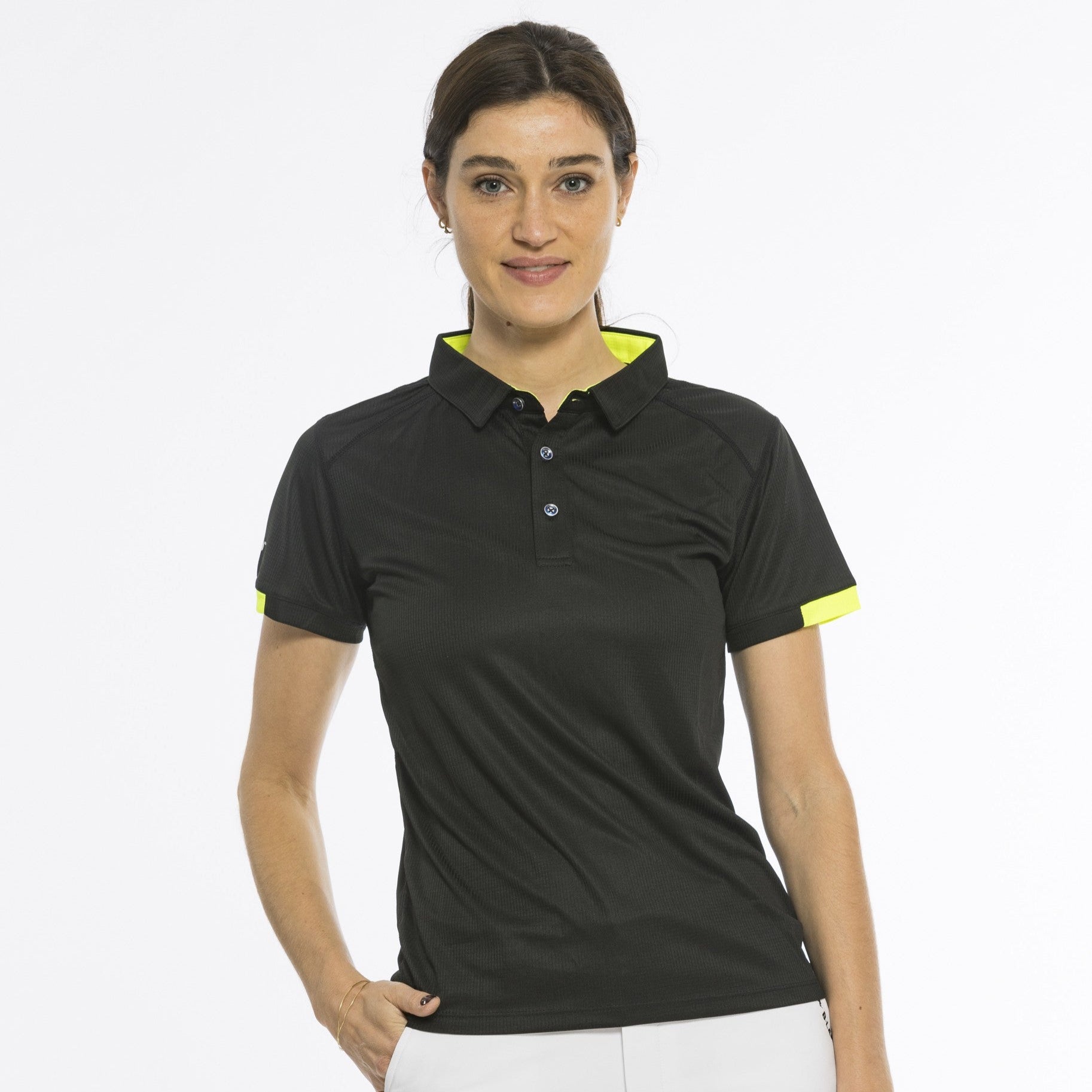 Polo Shiny Black