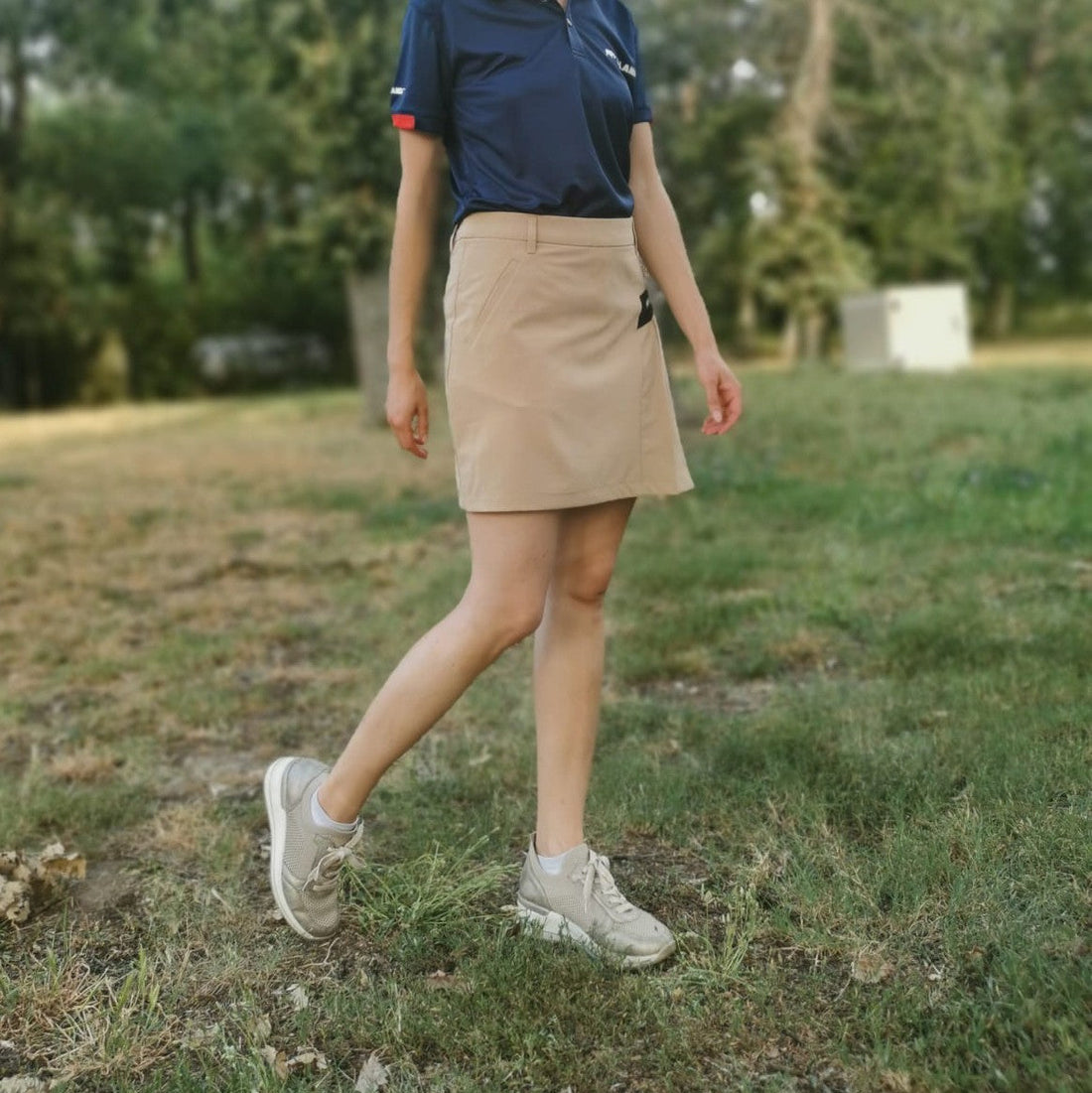 Jupe short plissée
