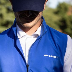 Blouson déperlant bleu